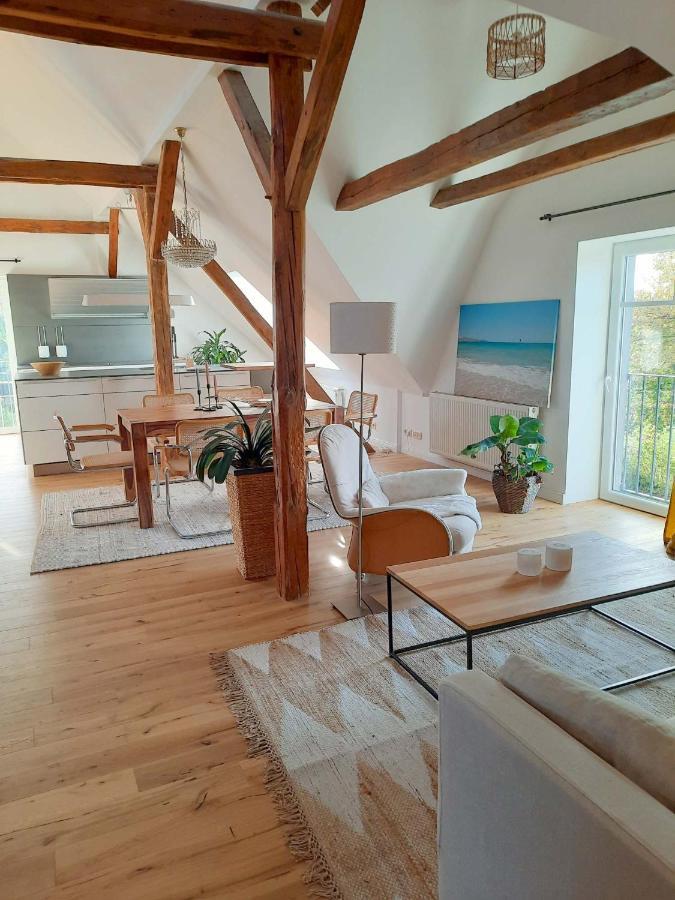 Luxurioeses Loft Mit Schoenem Blick Tremsbüttel Exterior foto
